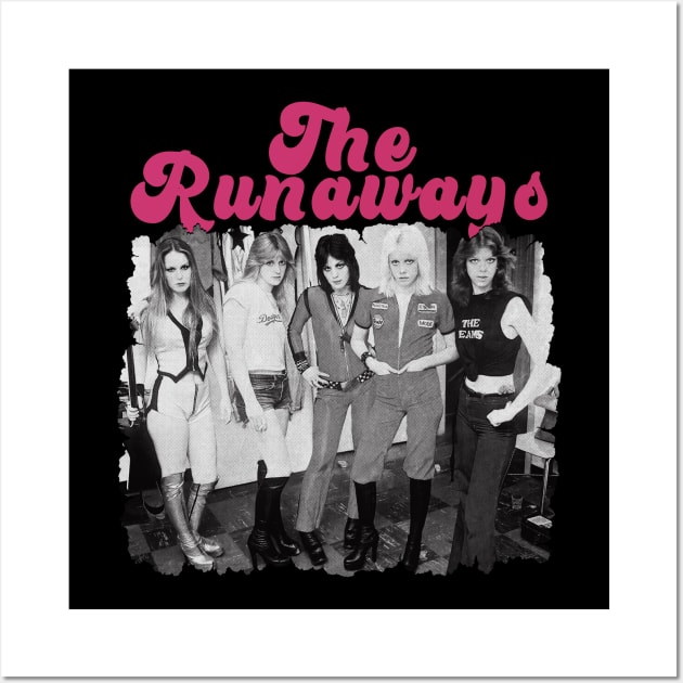 the runaways//vintage 70s Wall Art by azuki_89